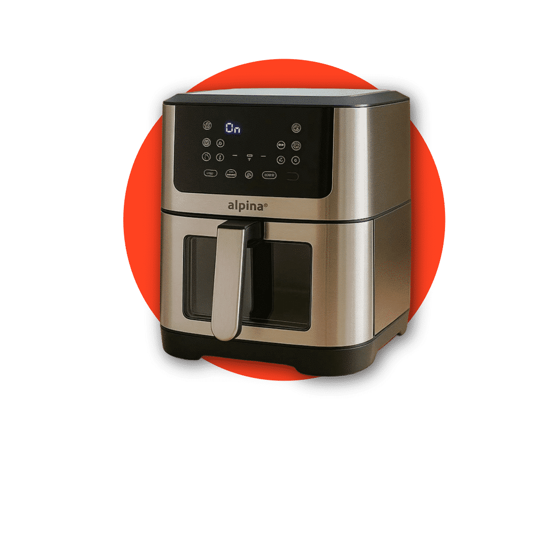 	Friteuse à Air Alpina 8L: Cuisinez Sain et Gourmand!