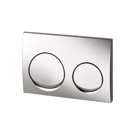 Plaque de commande rond Geberit Alpha25 chrome