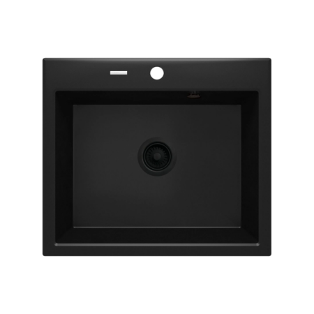 Evier encastrable simple bac granit Deante 60 x 52 cm