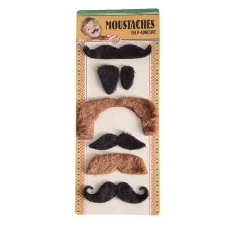 Moustache autocollante