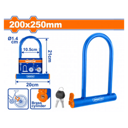 Antivol Vélo en U WADFOW 200X250