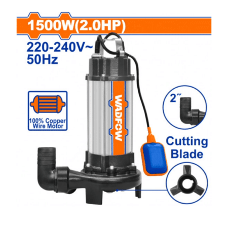 Pompe vide cave inox Wadfow