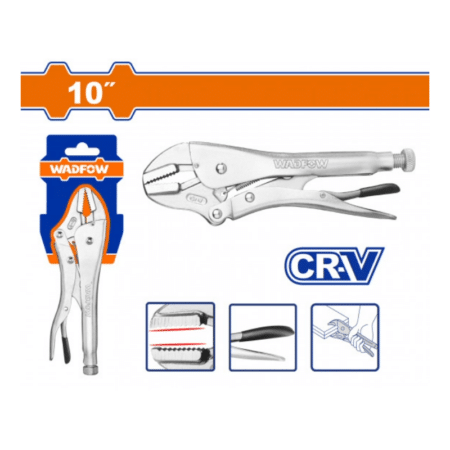 Pince Etau 10" droite Wadfow