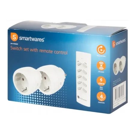 2 Prises élécommandées Smartwares