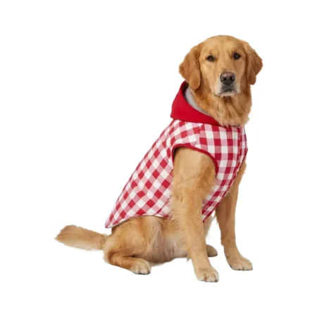 Manteau Chien a capuche Taille L