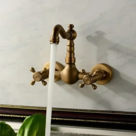 evier mural artistique