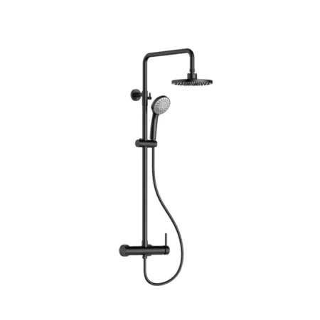 Colonne Douche avec inverseur noir