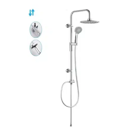 Colonne Douche avec inverseur chromé