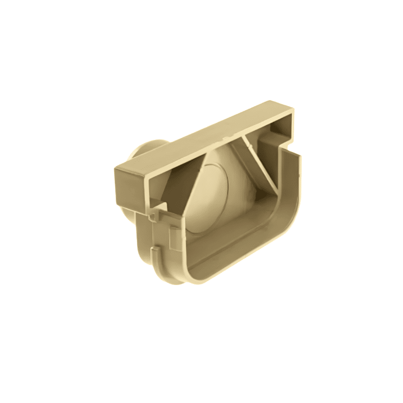 Bouchon Caniveau beige gauche